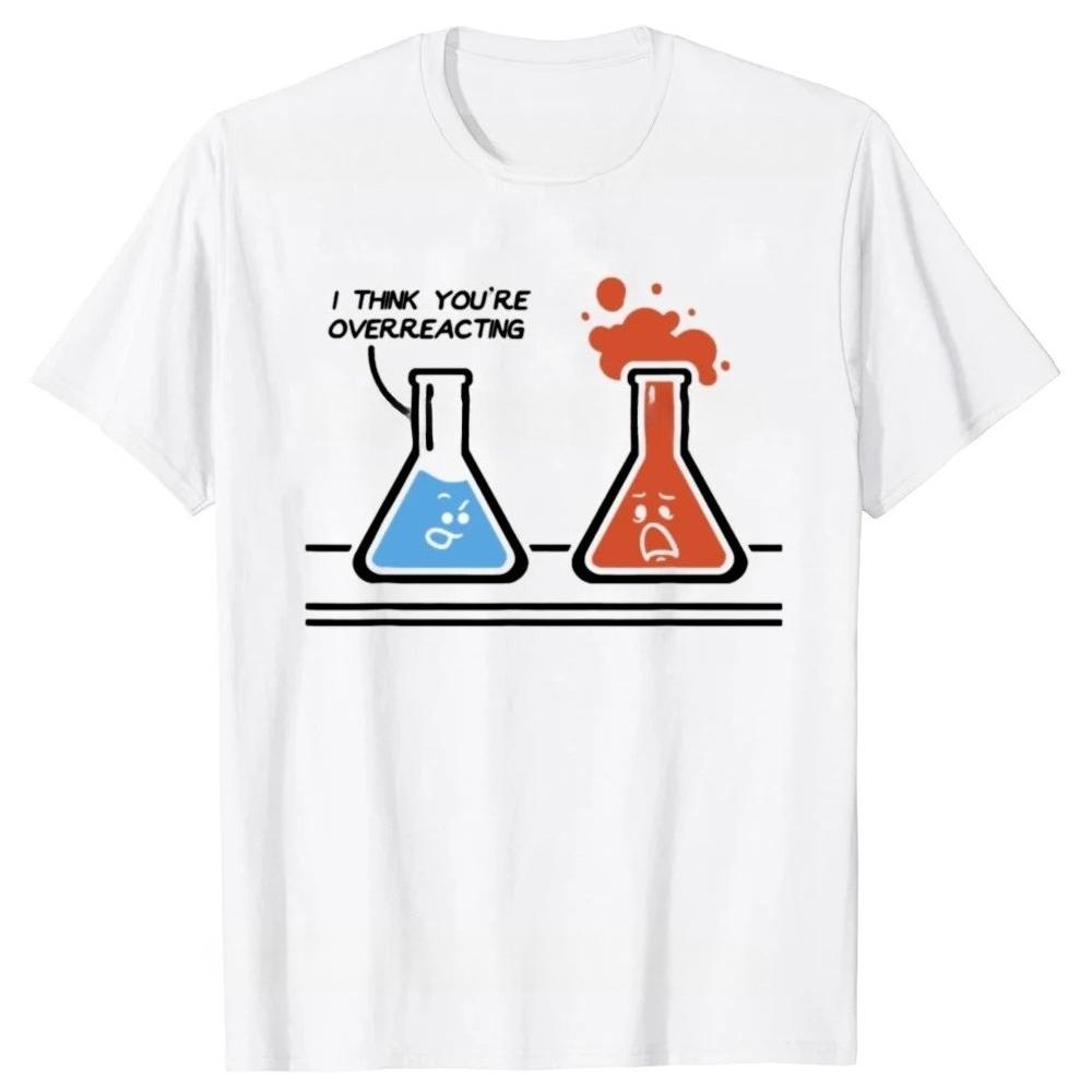 I Think Youre Overreacting Science Chemistry Graphic Tshirt Summer Men Fashion Soft Cotton Casual Unisex Tees Clothes 4XL
I Think Youre Overreacting Science Chemistry Graphic Tshirt Summer Men Fashion Soft Cotton Casual Unisex Tees Clothes 4XL
