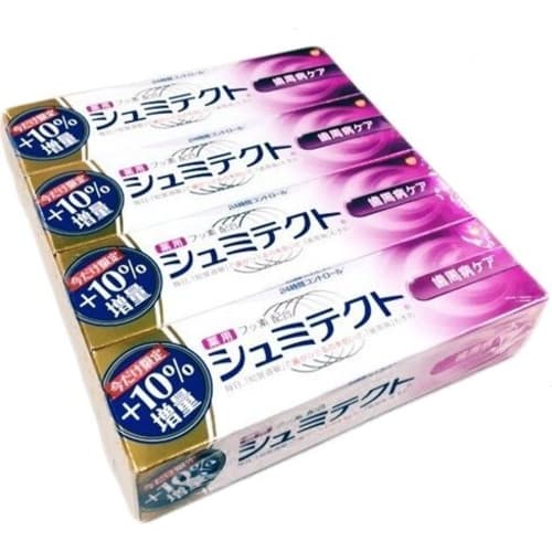 Лечебная зубная паста Shumitect для ухода за пародонтом Экстра Сила 99г x 4
Лечебная зубная паста Shumitect для ухода за пародонтом Экстра Сила 99г x 4