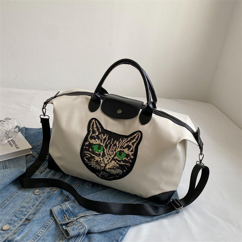 Сумка для деловых поездок на короткие расстояния Женская сумка большой емкости с блестками Легкая сумка для хранения в ожидании производства Сумка для туристического багажа белый
Сумка для деловых поездок на короткие расстояния Женская сумка большой емкости с блестками Легкая сумка для хранения в ожидании производства Сумка для туристического багажа белый