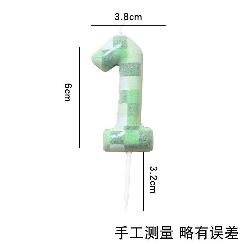 Digital Cake Candle Set for Green Theme Green Party Cake Decrative Candles 0-9 Number Candle Creative Birthday Cake Topper
Digital Cake Candle Set for Green Theme Green Party Cake Decrative Candles 0-9 Number Candle Creative Birthday Cake Topper