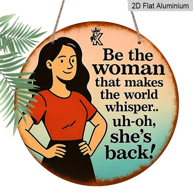2D Flat Aluminum Retro Feminist Signage Wall Decoration, Available in Various Sizes. Suitable for Cafes, Living Rooms, Kitchens, Bars, Weddings 20*20cm
2D Flat Aluminum Retro Feminist Signage Wall Decoration, Available in Various Sizes. Suitable for Cafes, Living Rooms, Kitchens, Bars, Weddings 20*20cm