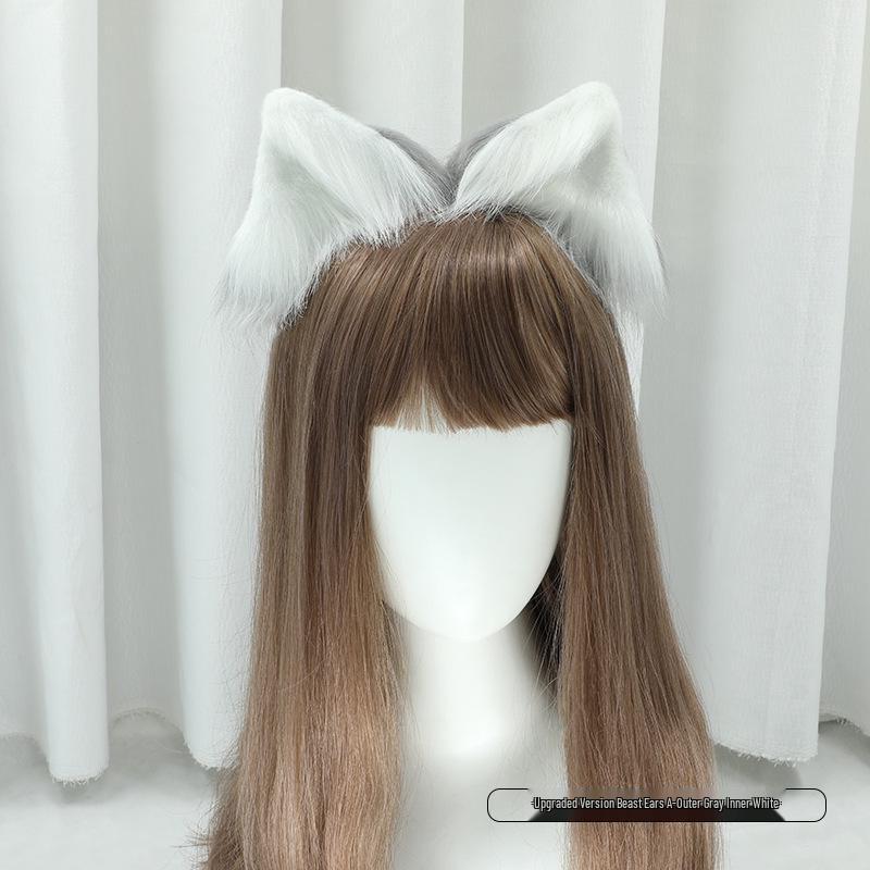 Japanese Lolita Plush Animal Ear Hair Clips - Handmade Cute Beast Headdress
Japanese Lolita Plush Animal Ear Hair Clips - Handmade Cute Beast Headdress