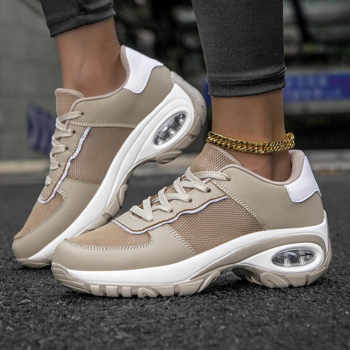 Outdoor Lightweight Shoes Casual Walking Thick Sole Platform Ladies Zapatillas De Mujer Sneakers 43 хакі
Outdoor Lightweight Shoes Casual Walking Thick Sole Platform Ladies Zapatillas De Mujer Sneakers 43 хакі