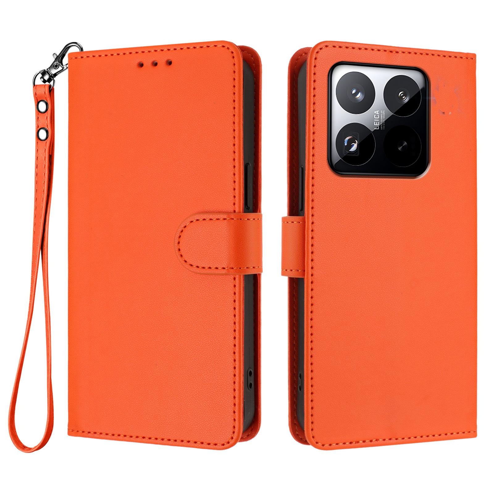 For Xiaomi 15T Leather Case Wallet Stand Phone Cover with Wrist Strap Orange
For Xiaomi 15T Leather Case Wallet Stand Phone Cover with Wrist Strap Orange