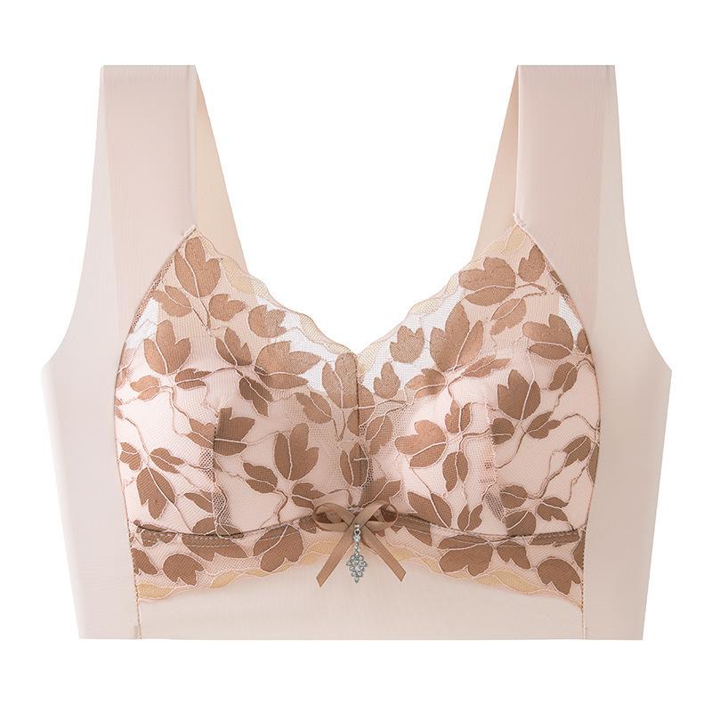 Жіночий безшовний дихаючий бюстгальтер Push Up Bralette Нижня білизна Бездротова жіноча суцільна білизна Мереживний принт Без дротяних бюстгальтерів 40BC рожевий
Жіночий безшовний дихаючий бюстгальтер Push Up Bralette Нижня білизна Бездротова жіноча суцільна білизна Мереживний принт Без дротяних бюстгальтерів 40BC рожевий
