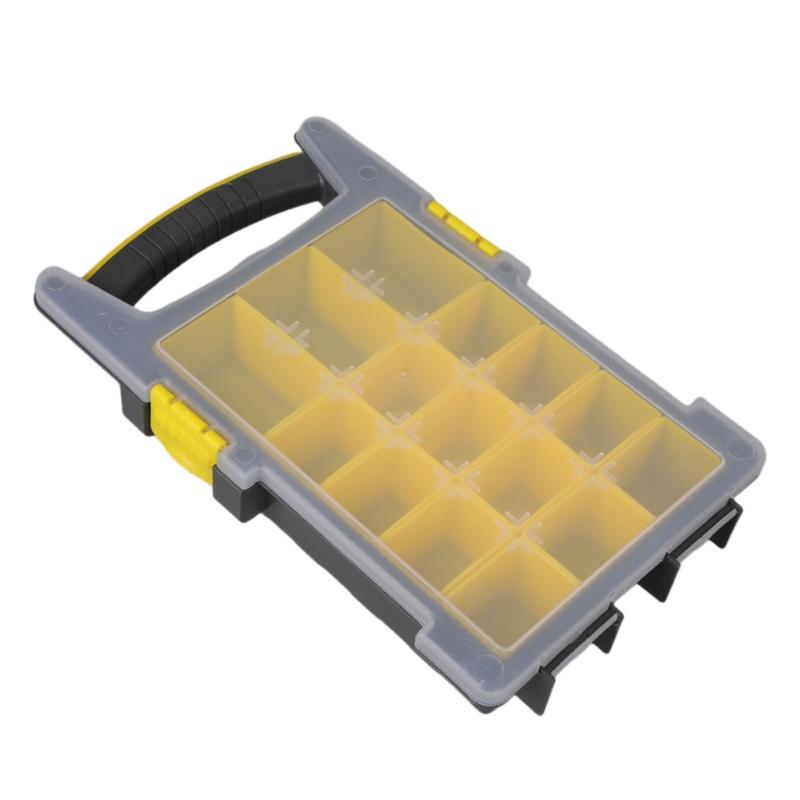 14 Compartment Heavy Duty Plastic Tool Box Container With Transparent Lid For Organized Tool Storage And Easy Transport 1
14 Compartment Heavy Duty Plastic Tool Box Container With Transparent Lid For Organized Tool Storage And Easy Transport 1