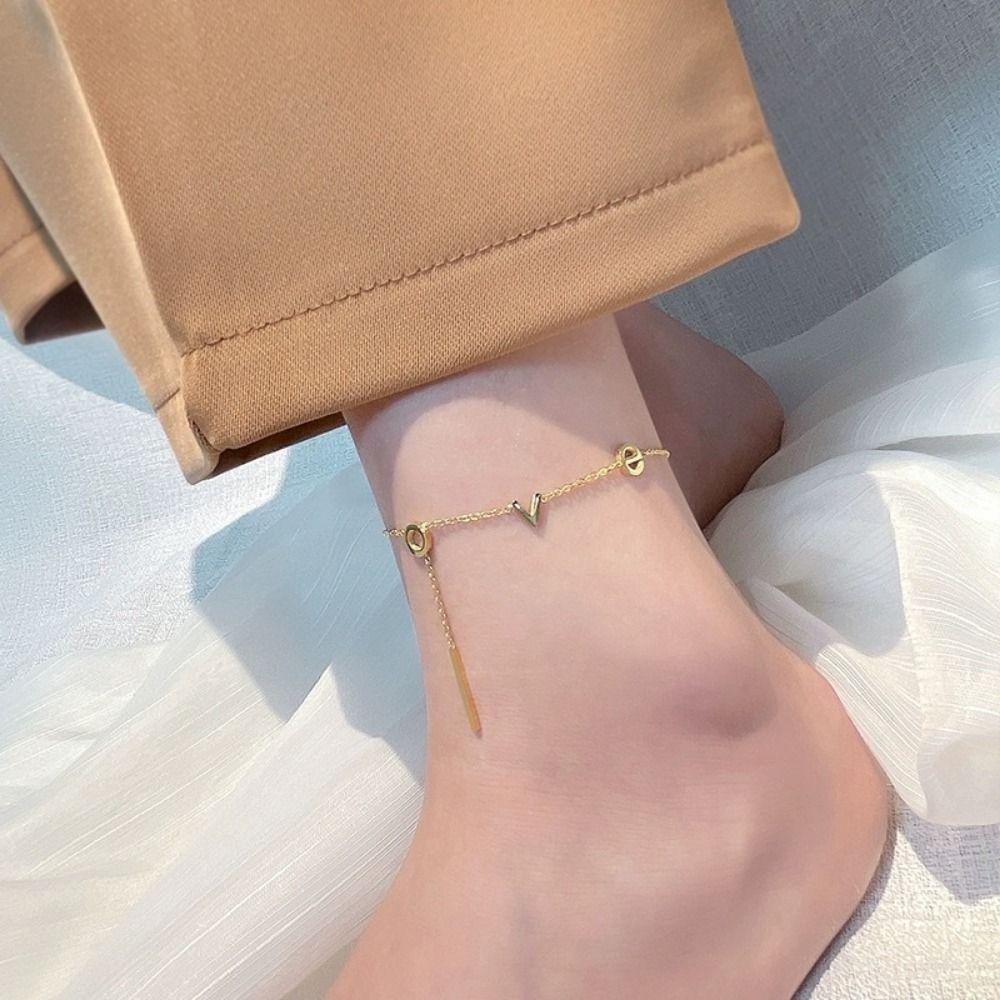 Богемный LOVE Letter Trending Ankle Bracelet Гипоаллергенная цепочка на ногу с надписью Love Ankle Chain для женщин золотой
Богемный LOVE Letter Trending Ankle Bracelet Гипоаллергенная цепочка на ногу с надписью Love Ankle Chain для женщин золотой