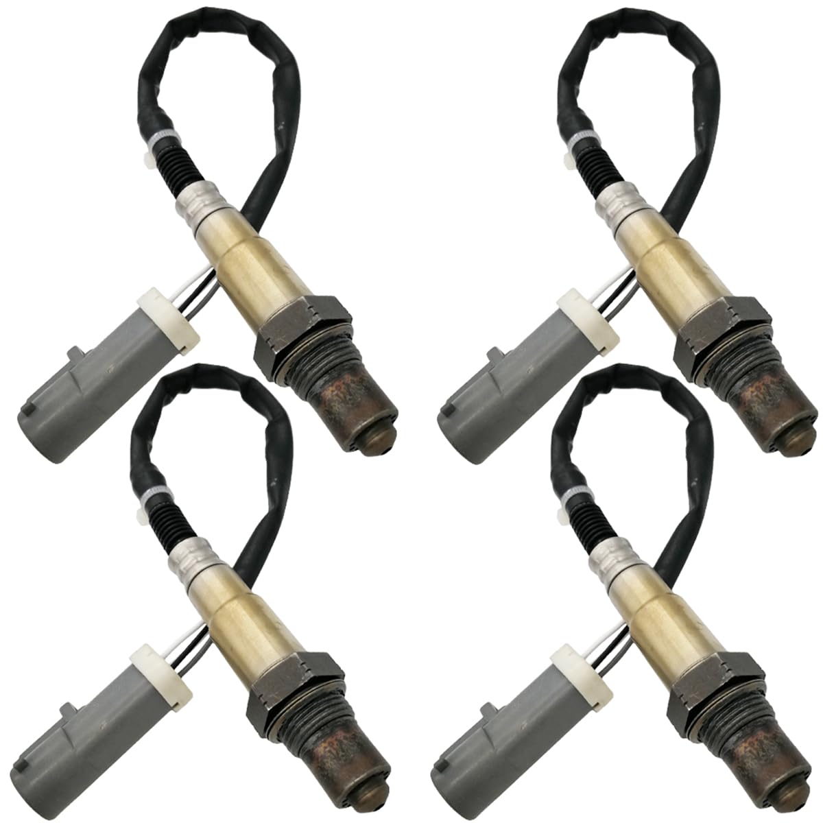 4Pcs 234-4401 Oxygen Sensor Upstream Sensor 1 Downstream Sensor 2 for Ford E-150 E250 4.2L 02-03 E-350 E450 6.8L 09-12 F-150 4.2L 4.6L 5.4L
4Pcs 234-4401 Oxygen Sensor Upstream Sensor 1 Downstream Sensor 2 for Ford E-150 E250 4.2L 02-03 E-350 E450 6.8L 09-12 F-150 4.2L 4.6L 5.4L