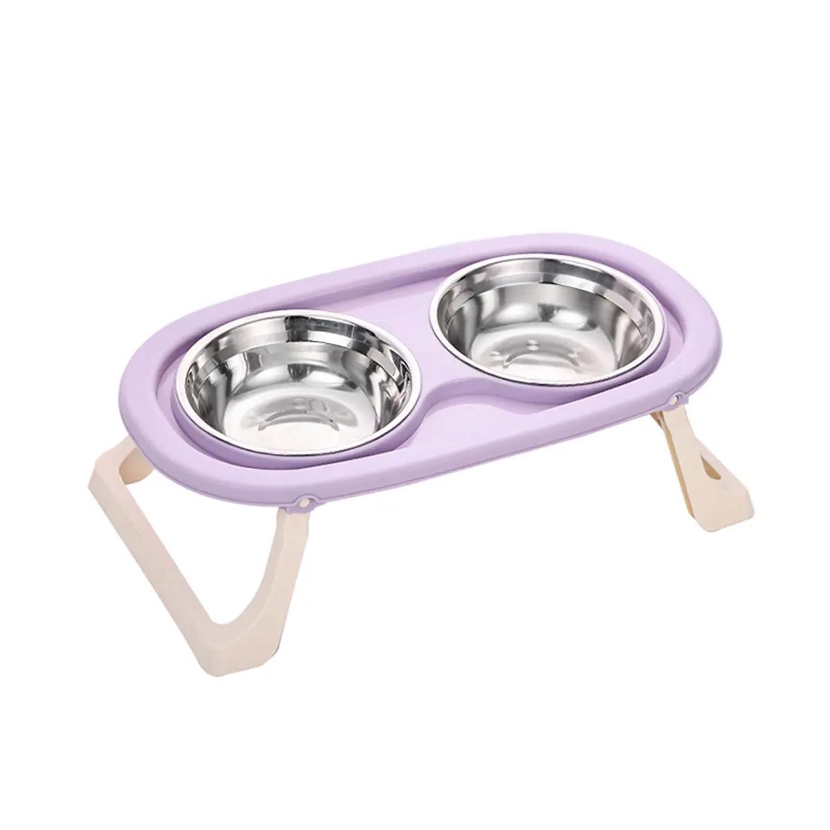 1 foldable stainless steel pet bowl, cat and dog food bowl with neck protection for high feet фіолетовий
1 foldable stainless steel pet bowl, cat and dog food bowl with neck protection for high feet фіолетовий