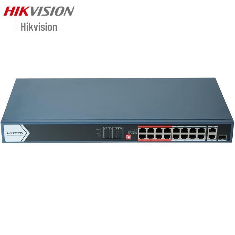 Hikvision DS-3E0318P-230W-E 18-Port Gigabit PoE Switch CN plug (adapter included)
Hikvision DS-3E0318P-230W-E 18-Port Gigabit PoE Switch CN plug (adapter included)