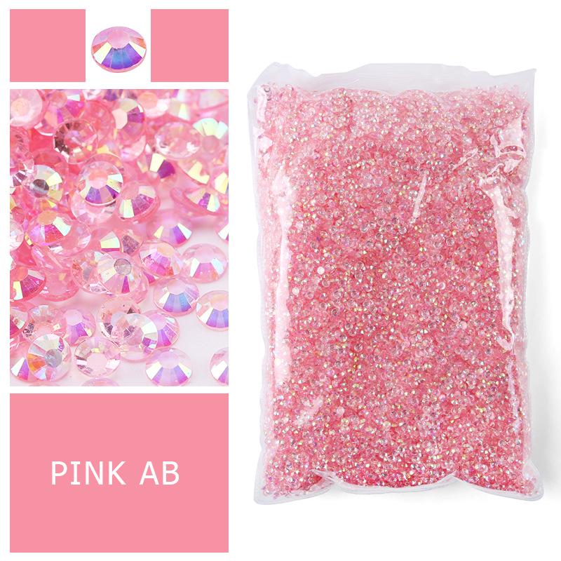 Translucent Dreamy Resin Rhinestones for Nail Art - Jelly Color AB Flat Back Ornaments 5mm 10000pcs
Translucent Dreamy Resin Rhinestones for Nail Art - Jelly Color AB Flat Back Ornaments 5mm 10000pcs