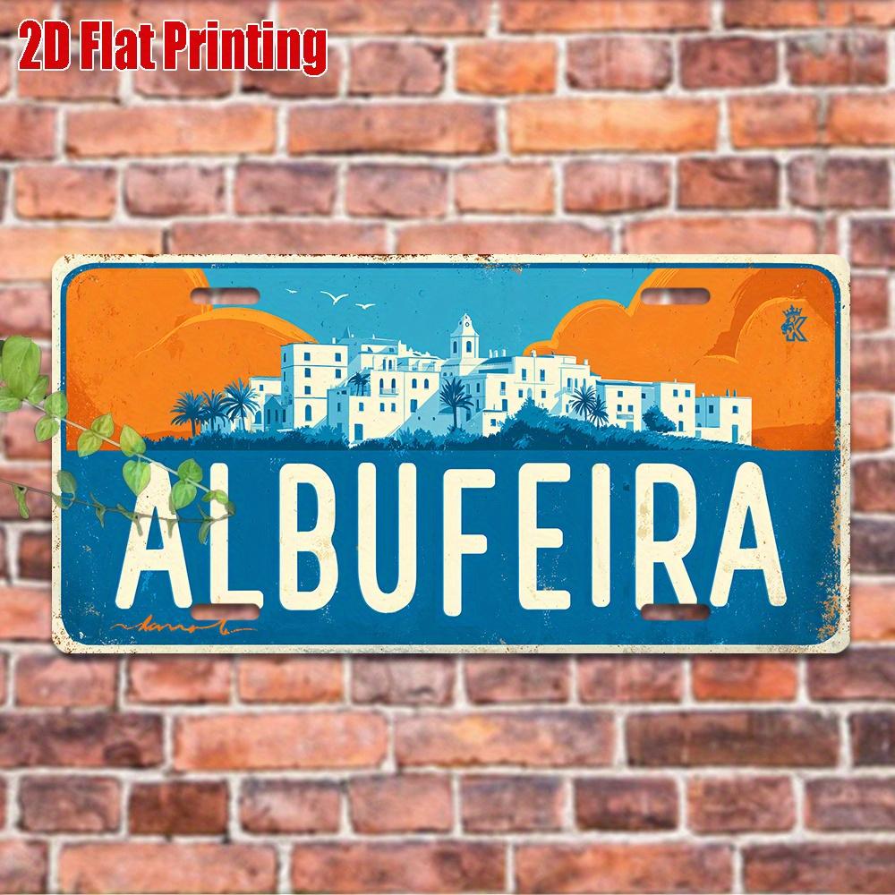 D Flat Printing pc Vintage Metal Sign Only for decoration Outdoor Wall Art (cm xcm) ALBUFEIRA Aluminum Sign 15x30cm(5.9x7.8inch)
D Flat Printing pc Vintage Metal Sign Only for decoration Outdoor Wall Art (cm xcm) ALBUFEIRA Aluminum Sign 15x30cm(5.9x7.8inch)