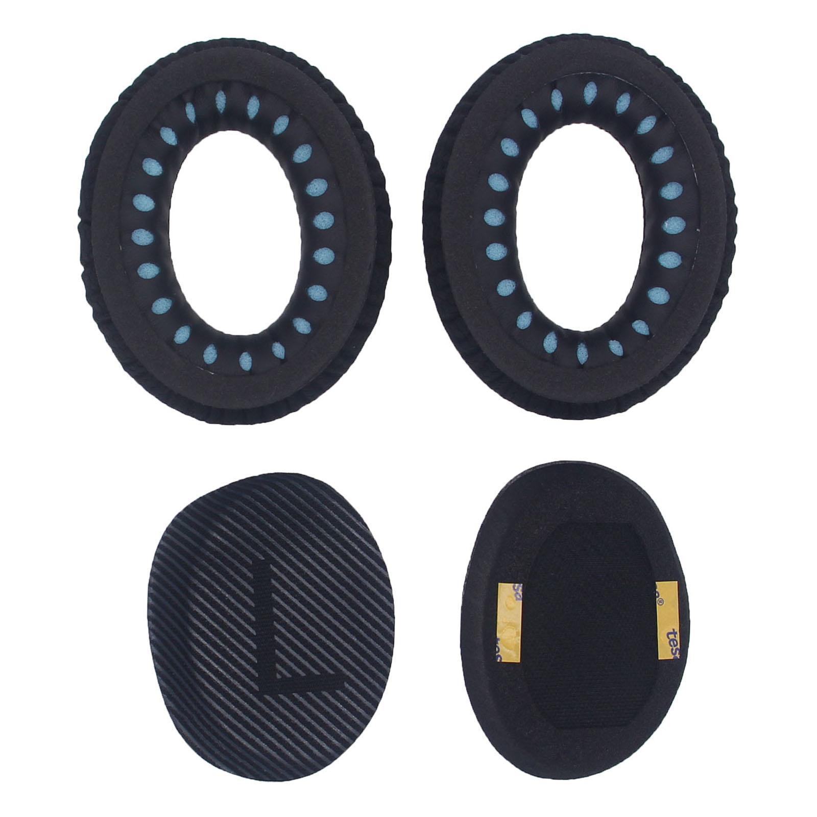 JZF-526 1 Pair for Bose QuietComfort 35 Headphone Replacement Mesh Cloth Ear Pads Cushions Black
JZF-526 1 Pair for Bose QuietComfort 35 Headphone Replacement Mesh Cloth Ear Pads Cushions Black