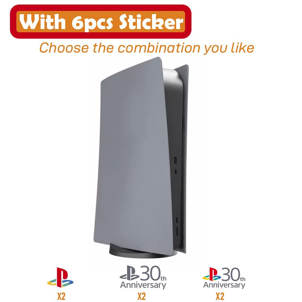 Ограниченная серия 30-я годовщина PS5 Fat Faceplate Виниловая наклейка с логотипом PlayStation 5 Slim Console Cover Faceplate Shell Replacement For PS5
Ограниченная серия 30-я годовщина PS5 Fat Faceplate Виниловая наклейка с логотипом PlayStation 5 Slim Console Cover Faceplate Shell Replacement For PS5