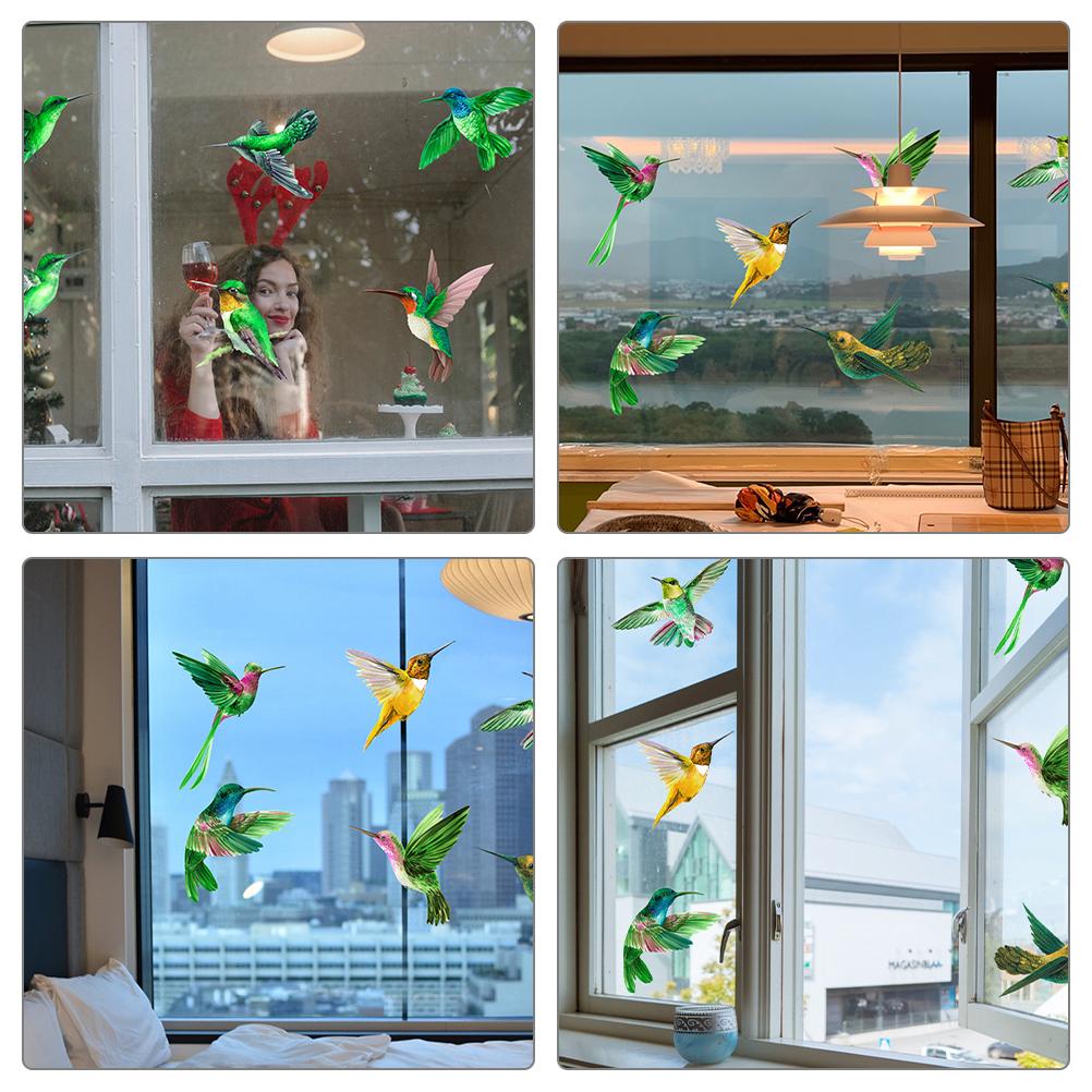 Glueless Window Film Static Cling Sticker Decoration Anti-collision Glass Clings Bird Strike Prevention Pvc Colored 17x17cm зелений
Glueless Window Film Static Cling Sticker Decoration Anti-collision Glass Clings Bird Strike Prevention Pvc Colored 17x17cm зелений
