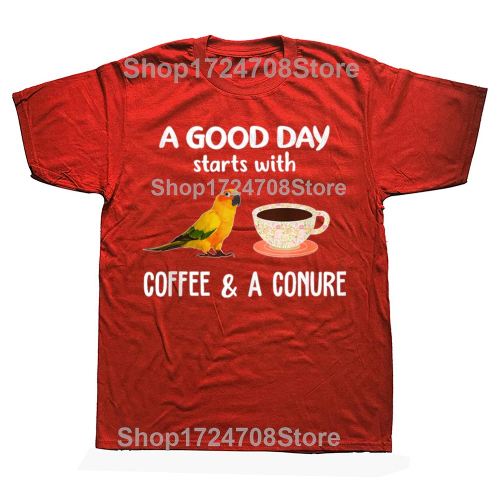 Funny Good Day Coffee Parrot Birds Lover Graphic Tshirts Men Womens Fashion Casual Tshirt 100 Cotton Loose Oversized T Shirt S
Funny Good Day Coffee Parrot Birds Lover Graphic Tshirts Men Womens Fashion Casual Tshirt 100 Cotton Loose Oversized T Shirt S