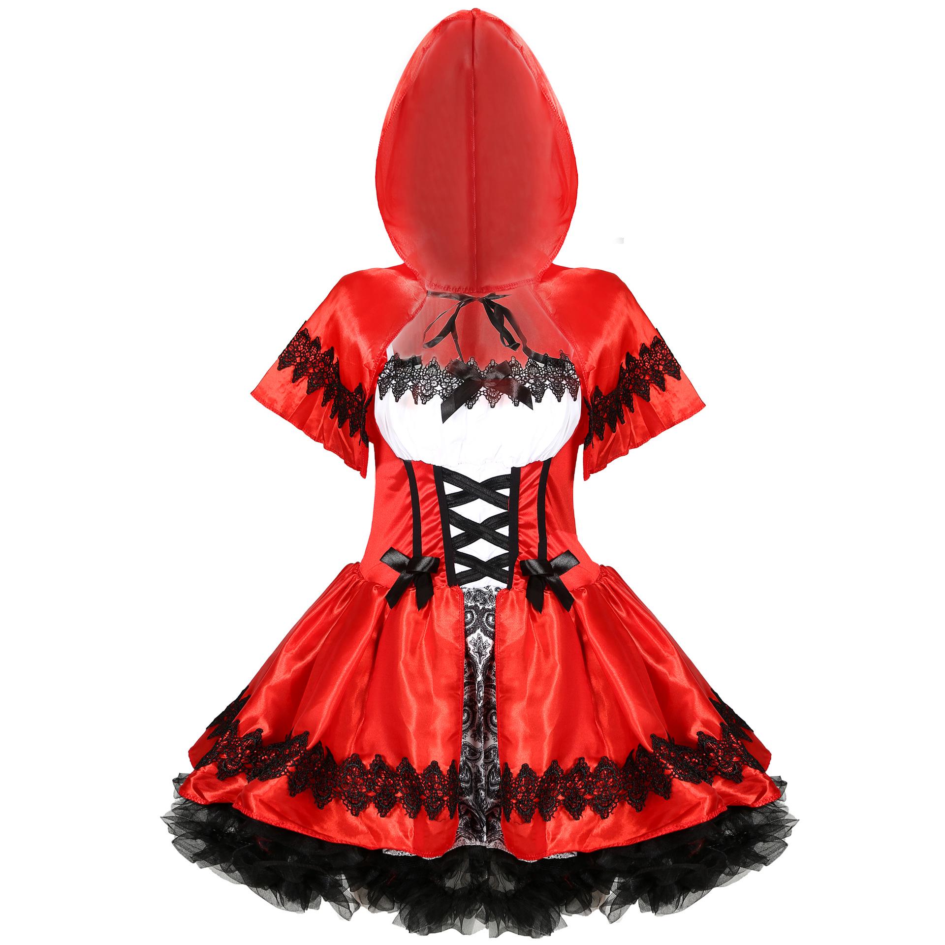 Women s Plus Size Little Red Riding Hood Halloween Costume (S-XXL) Medium
Women s Plus Size Little Red Riding Hood Halloween Costume (S-XXL) Medium