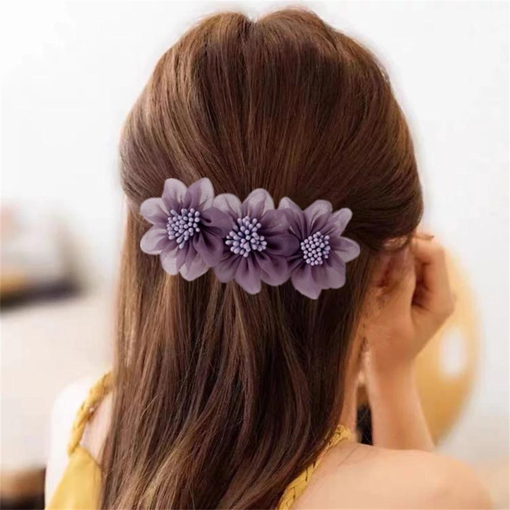 Women Flower Camellia Hairpins Barrettes Spring Hair Clip Bands Wedding Girls Ponytail Hair Accessories Hairstyling Hairgrip
Women Flower Camellia Hairpins Barrettes Spring Hair Clip Bands Wedding Girls Ponytail Hair Accessories Hairstyling Hairgrip