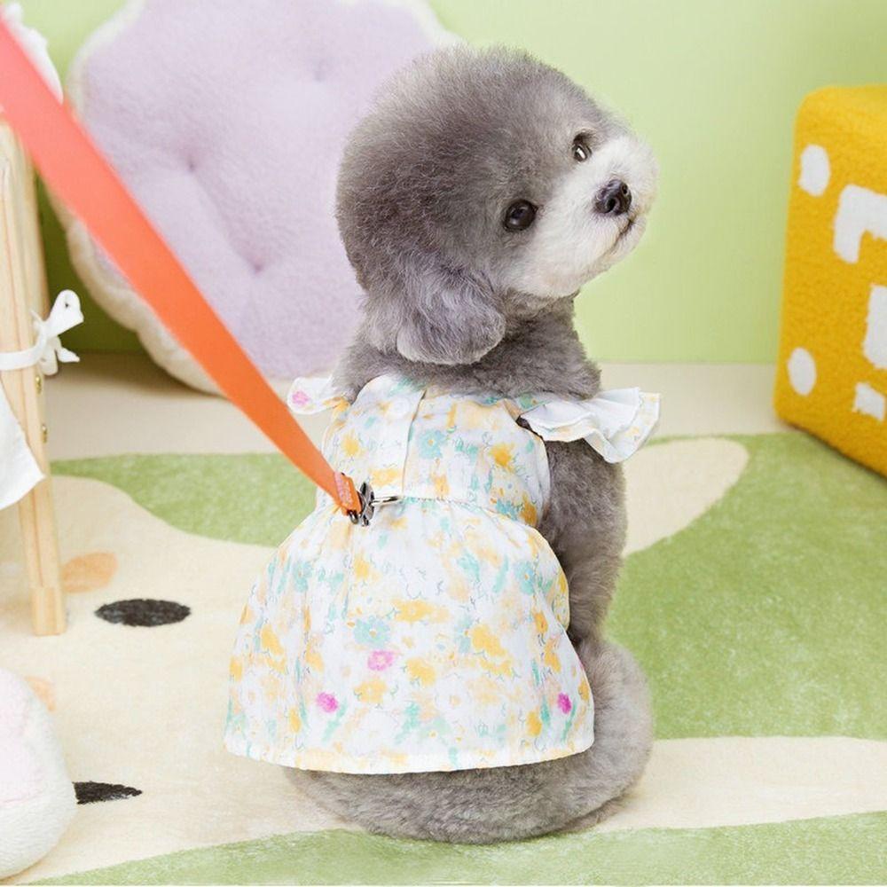 Reusable Pet Painted Flower Dress Soft Summer Dog Dress Lovely Dog Princess Dress Spring XS рожевий
Reusable Pet Painted Flower Dress Soft Summer Dog Dress Lovely Dog Princess Dress Spring XS рожевий