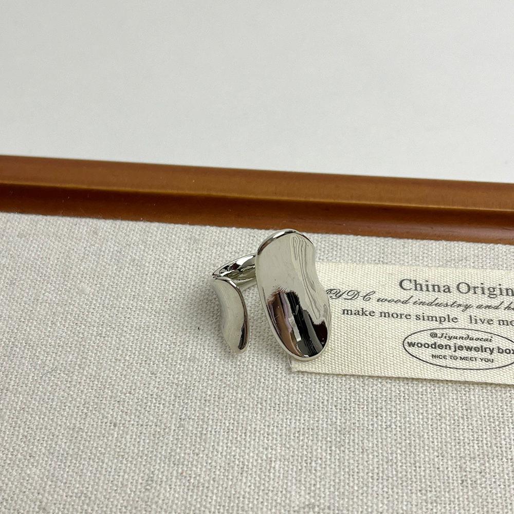 Simple Irregular Metal Ring Open Ring Individual Fashion Elegant Index Finger Ring Trendy Jewelry Accessory Both Men Women resizable
Simple Irregular Metal Ring Open Ring Individual Fashion Elegant Index Finger Ring Trendy Jewelry Accessory Both Men Women resizable
