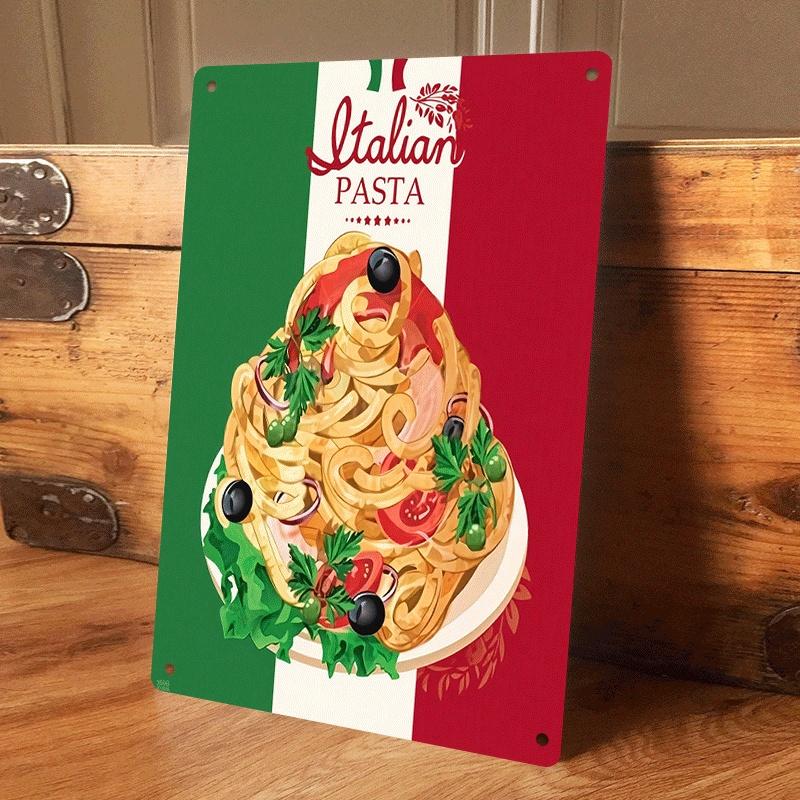 1 piece of Italian-style food tin painting, kitchen and dining room decorative painting, pasta-themed hanging plaque, home wall (as the picture,20x30cm)
1 piece of Italian-style food tin painting, kitchen and dining room decorative painting, pasta-themed hanging plaque, home wall (as the picture,20x30cm)