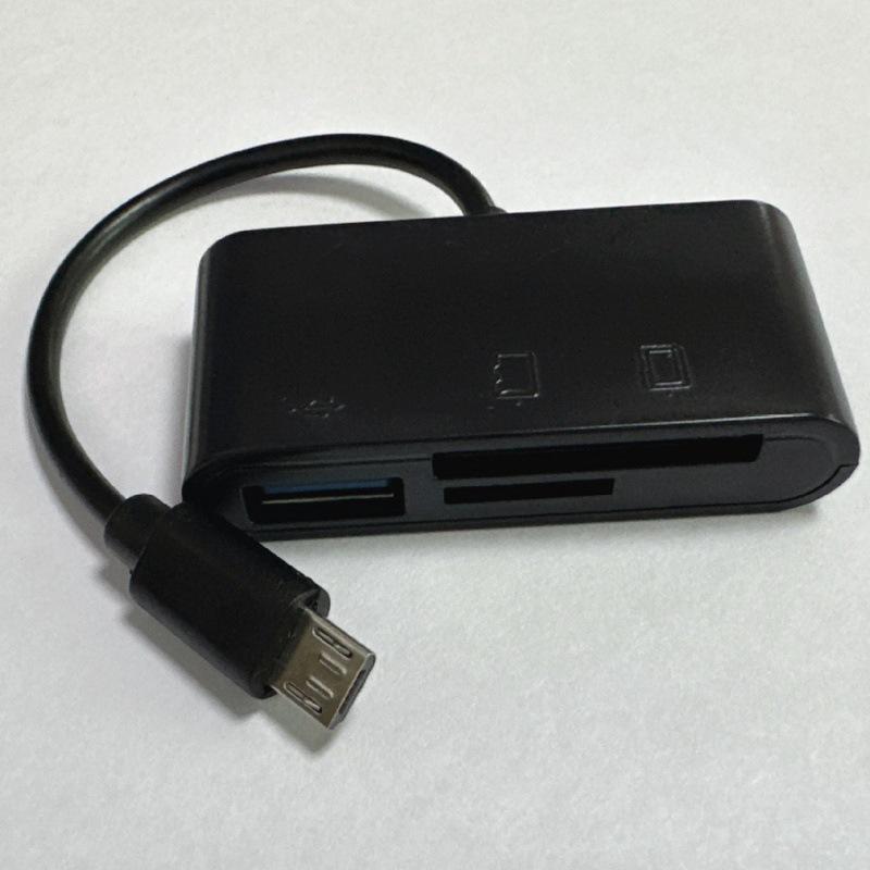 Apple 3-in-1 OTG Card Reader: Compatible with TF, Huawei, Android Type-C, Mobile Phones, External U Disk & SD Card Adapter.
Apple 3-in-1 OTG Card Reader: Compatible with TF, Huawei, Android Type-C, Mobile Phones, External U Disk & SD Card Adapter.