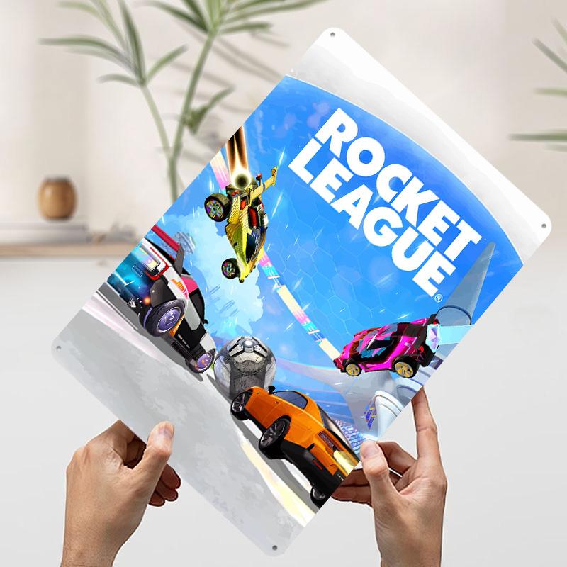 Rocket League Game Printed Poster Customized Wall Art Retro Vintage Metal Tin Signs for Room Decorations Aesthetic Decoration 7.9x11.8In(20x30cm)
Rocket League Game Printed Poster Customized Wall Art Retro Vintage Metal Tin Signs for Room Decorations Aesthetic Decoration 7.9x11.8In(20x30cm)