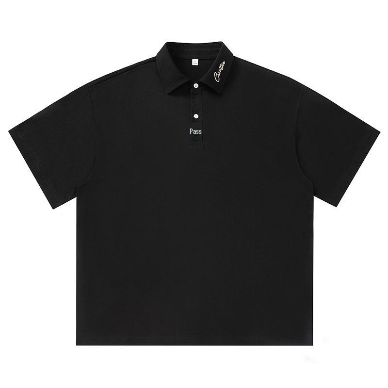 Men s American-Style Polo: Contrast Collar, Embroidered, Breathable Pure Cotton, Short Sleeve, Casual Fit XXL чорний
Men s American-Style Polo: Contrast Collar, Embroidered, Breathable Pure Cotton, Short Sleeve, Casual Fit XXL чорний