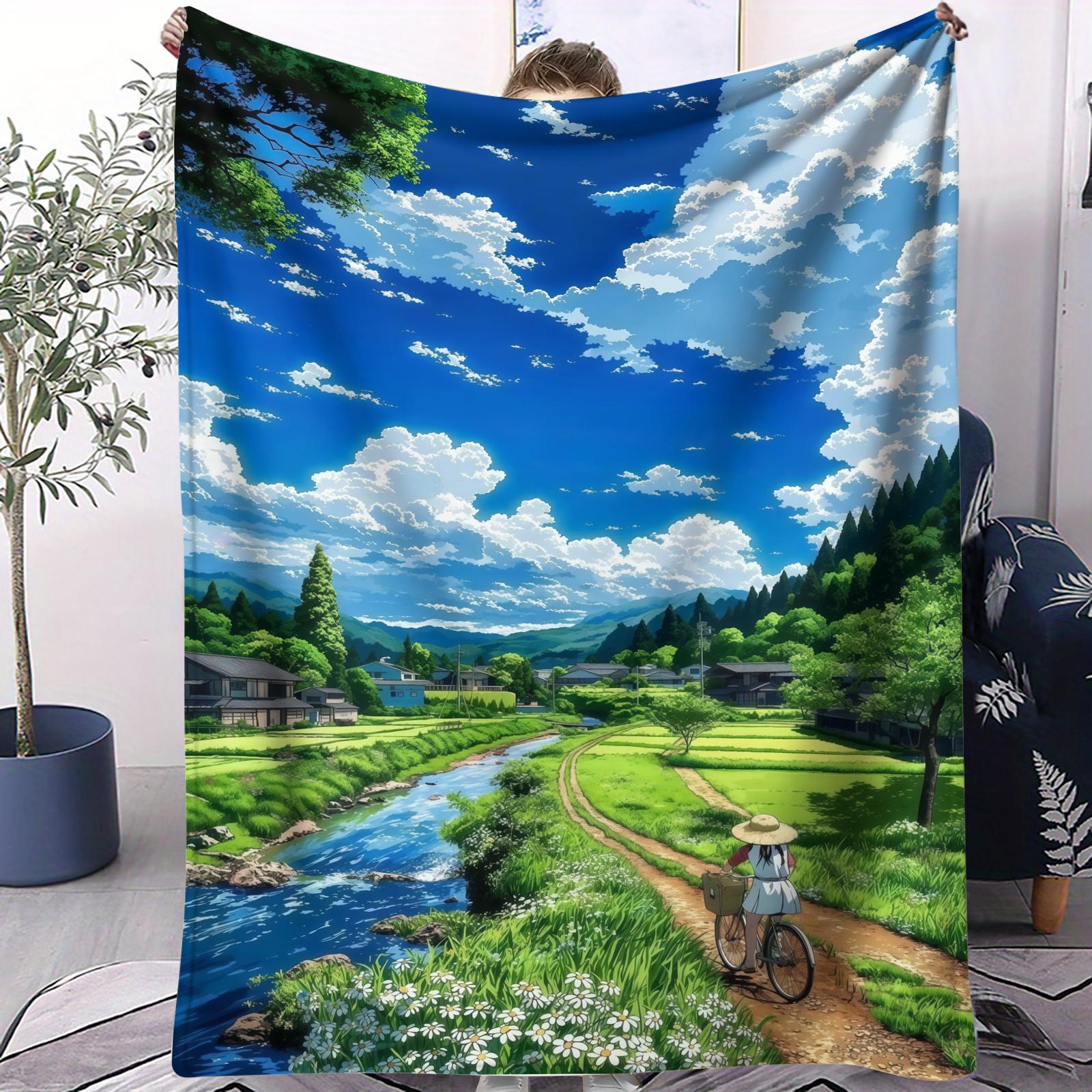 Cute My Neighbor Totoro Small Cover Blanket All Season Soft SkinFriendly Bed Bedroom Dorm Sofa Lunch Camping Nursery Room Gift 70x100cm
Cute My Neighbor Totoro Small Cover Blanket All Season Soft SkinFriendly Bed Bedroom Dorm Sofa Lunch Camping Nursery Room Gift 70x100cm
