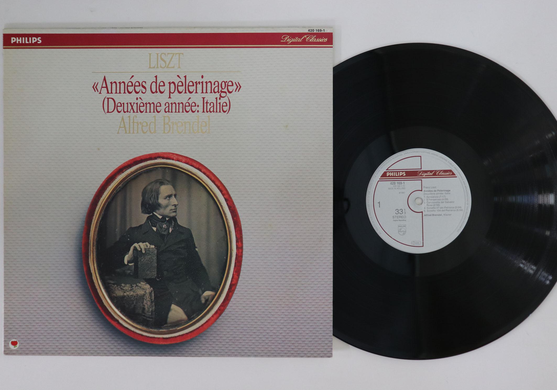 LP Record ALFRED BRENDEL - Liszt Années De Pelerinage 4201691 PHILIPS 1987 Netherland Classical Used
LP Record ALFRED BRENDEL - Liszt Années De Pelerinage 4201691 PHILIPS 1987 Netherland Classical Used