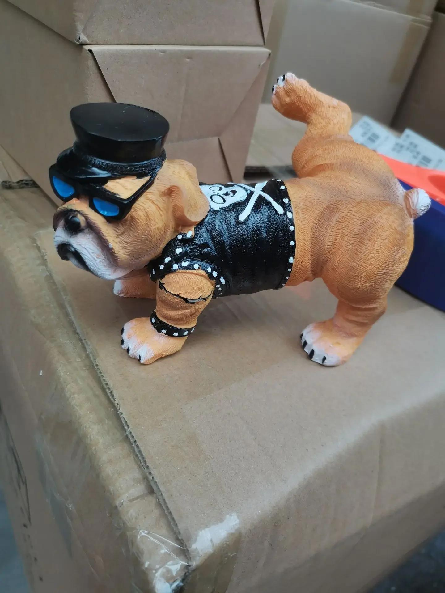 Dog Statue With Sunglasses Nordic Creative Funny Animals Gnome Garden Decoration Sculpture
Dog Statue With Sunglasses Nordic Creative Funny Animals Gnome Garden Decoration Sculpture
