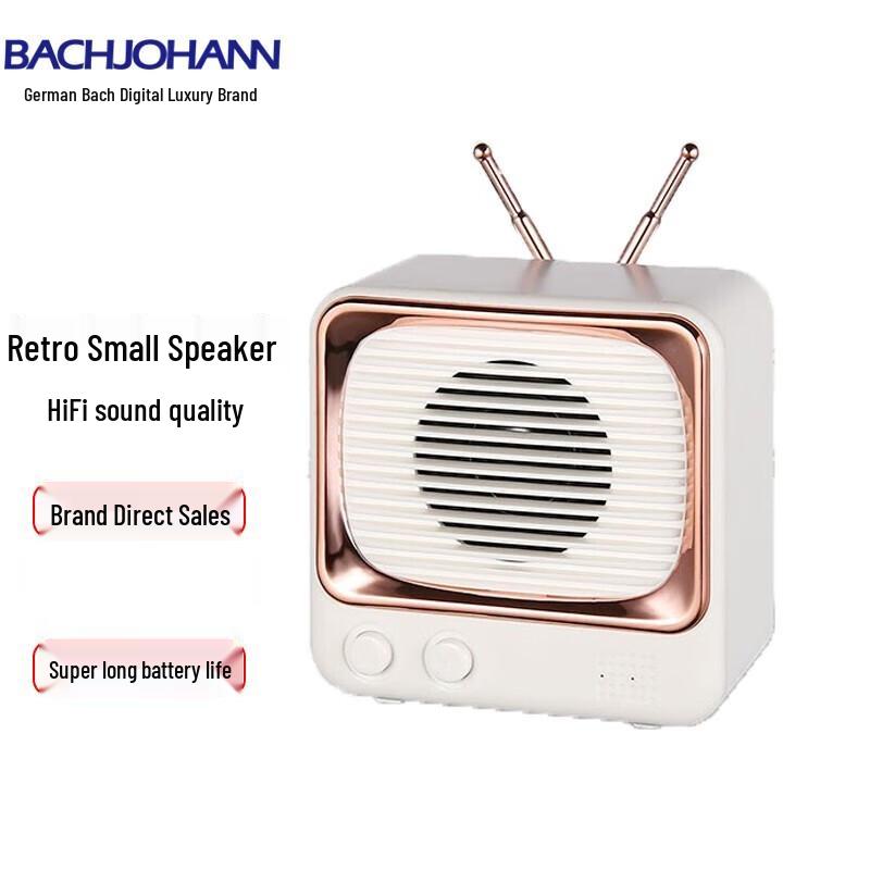 Bach Johann DW02 Retro Portable Mini Bluetooth Speaker CN plug (adapter included)
Bach Johann DW02 Retro Portable Mini Bluetooth Speaker CN plug (adapter included)