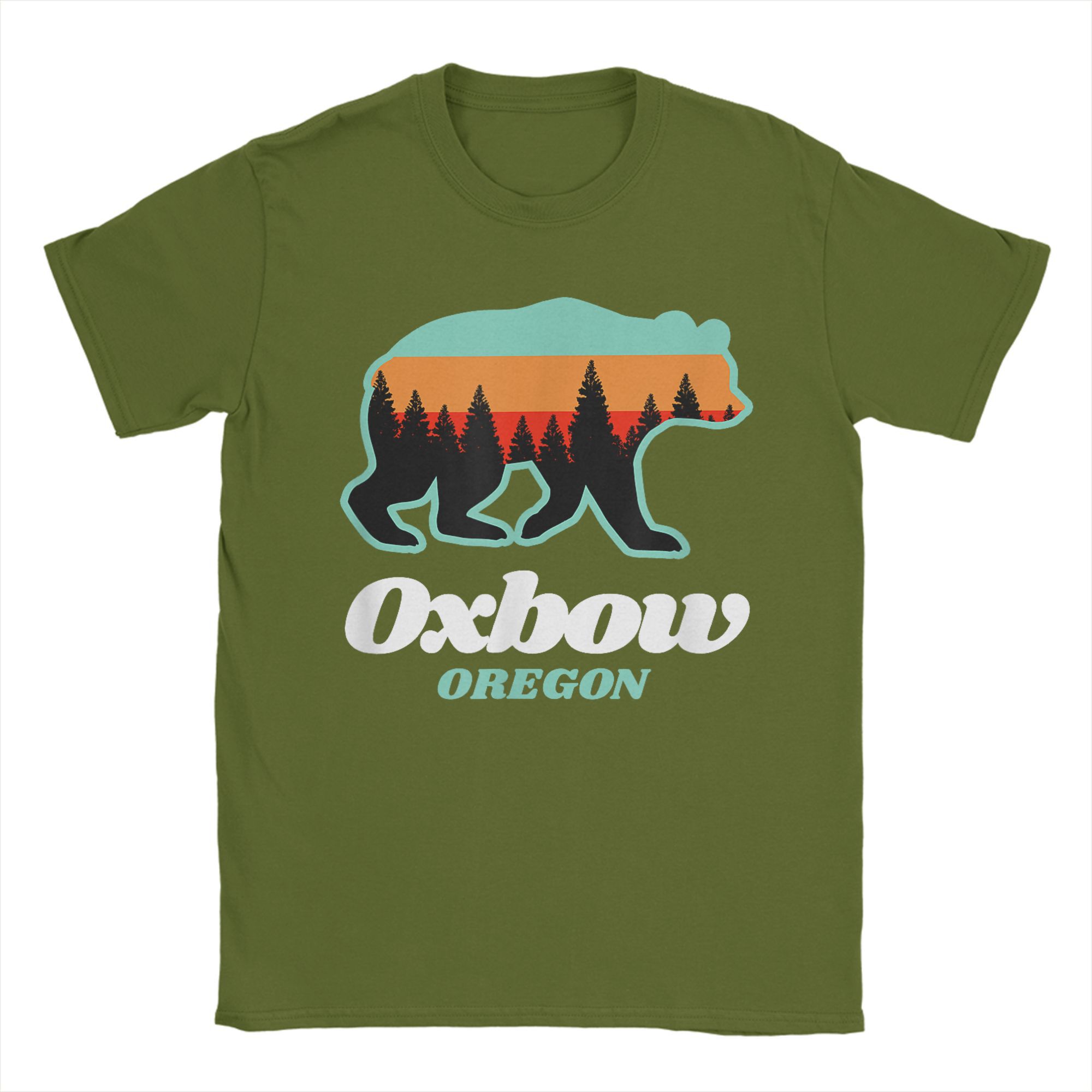 Men Oxbow Oregon Fishing Summer Bear T Shirt Mountain Pure Cotton Clothes Fashion Short Sleeve Round Neck Tee Adult T-Shirt 4XL
Men Oxbow Oregon Fishing Summer Bear T Shirt Mountain Pure Cotton Clothes Fashion Short Sleeve Round Neck Tee Adult T-Shirt 4XL