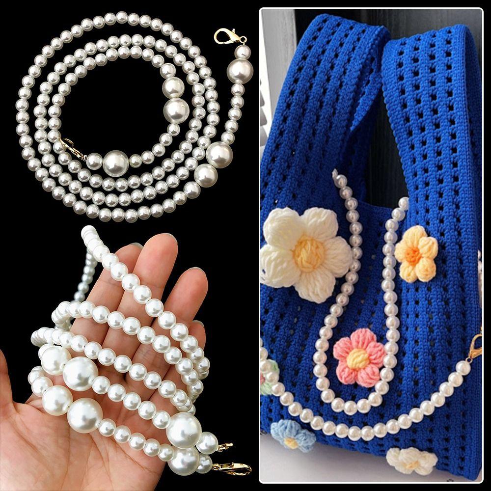 Bags Accessories Pearl Strap Replacement Bag Strap Fashion Shoulder Strap Bag 
Bags Accessories Pearl Strap Replacement Bag Strap Fashion Shoulder Strap Bag