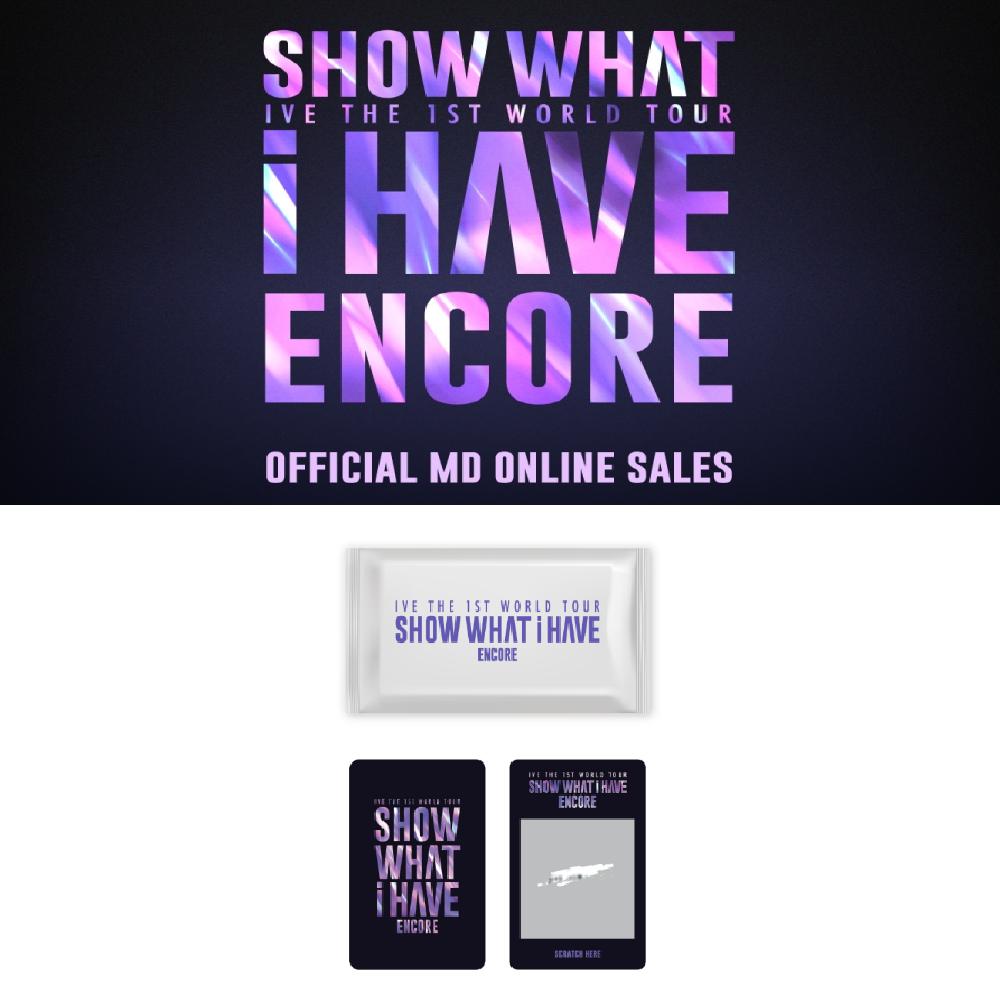 Предварительный заказ IVE The 1st World Tour SHOW WHAT I HAVE ENCORE Случайный набор фотокарточек
Предварительный заказ IVE The 1st World Tour SHOW WHAT I HAVE ENCORE Случайный набор фотокарточек