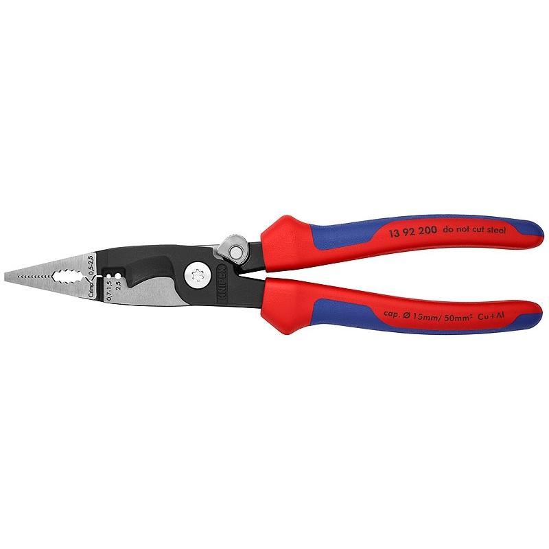 Электрические плоскогубцы Knipex 6-в-1 200 мм Защелка- собачка Фосфатированные 2-comp Ручки Sb
Электрические плоскогубцы Knipex 6-в-1 200 мм Защелка- собачка Фосфатированные 2-comp Ручки Sb