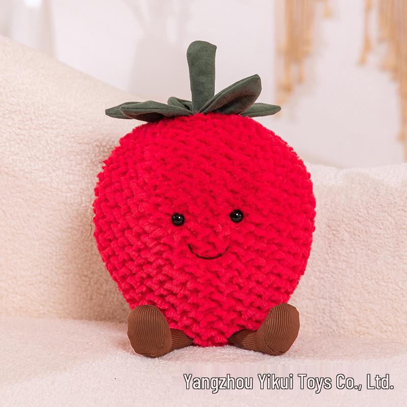 Adorable Sheep Strawberry Plush Pillow: Soft, Huggable, and Healing Gift Doll 16cm/80g
Adorable Sheep Strawberry Plush Pillow: Soft, Huggable, and Healing Gift Doll 16cm/80g
