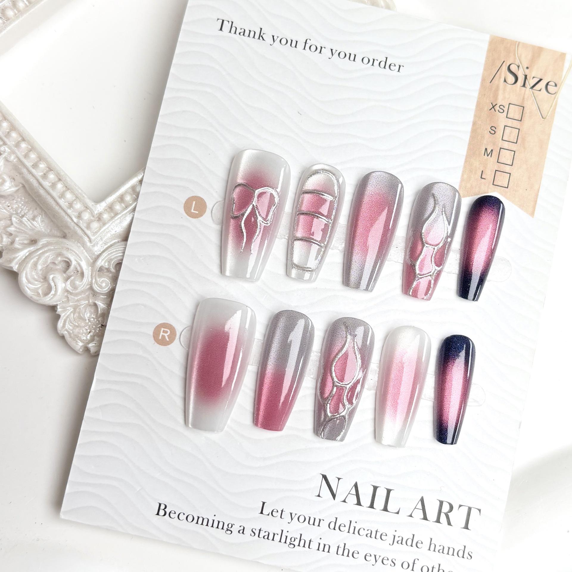 Румяна Y2K Бант Shibuya Острая Девушка Кошачий Глаз Наклейки для Нейл-Арта 
Румяна Y2K Бант Shibuya Острая Девушка Кошачий Глаз Наклейки для Нейл-Арта