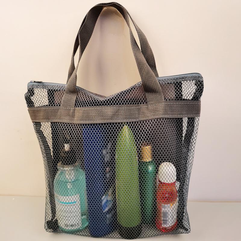 Женская сетчатая дорожная сумка для хранения, сумка для душа, пляжная туалетная сумка, сумка-тоут, сетчатая сумка, портативный органайзер для туалетных принадлежностей и косметики для улицы, мешочек серый
Женская сетчатая дорожная сумка для хранения, сумка для душа, пляжная туалетная сумка, сумка-тоут, сетчатая сумка, портативный органайзер для туалетных принадлежностей и косметики для улицы, мешочек серый