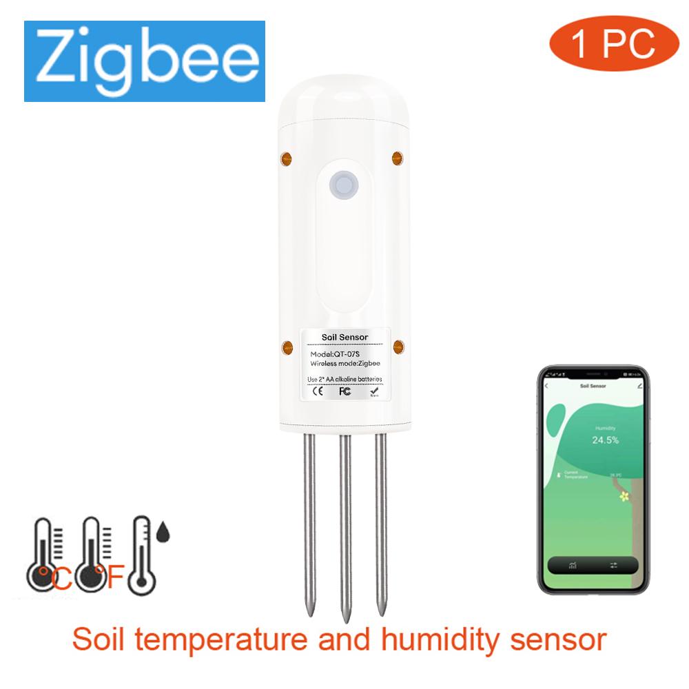 Zigbee Smart Soil Temperature and Humidity Detector Wireless Soil Sensor IP67 Soil Moisture Meter Planting Gardening Tool
Zigbee Smart Soil Temperature and Humidity Detector Wireless Soil Sensor IP67 Soil Moisture Meter Planting Gardening Tool