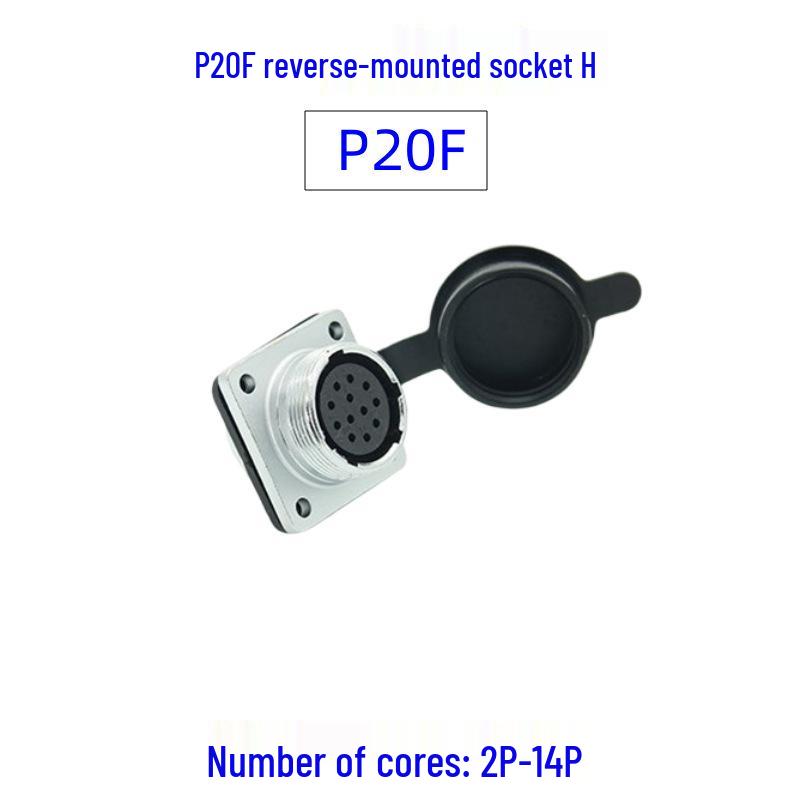 Yongfeng VF Aviation Plug Socket P20F Reverse Mount Cable Connector 5P/6P/10P
Yongfeng VF Aviation Plug Socket P20F Reverse Mount Cable Connector 5P/6P/10P