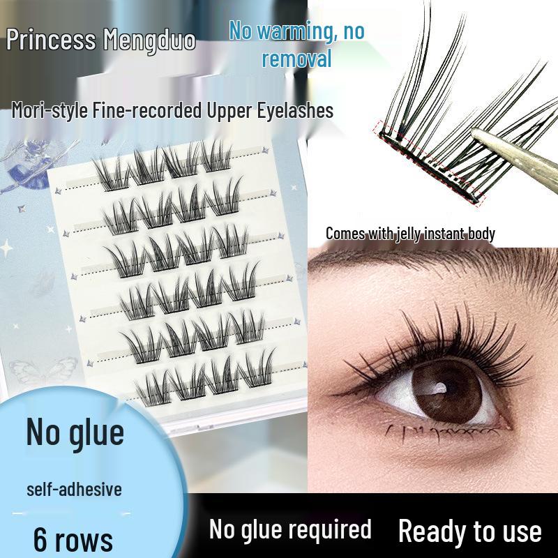 Mengduo Glue-Free Forest Elf Eyelashes - Natural, Segmented, Beginner-Friendly Clusters
Mengduo Glue-Free Forest Elf Eyelashes - Natural, Segmented, Beginner-Friendly Clusters