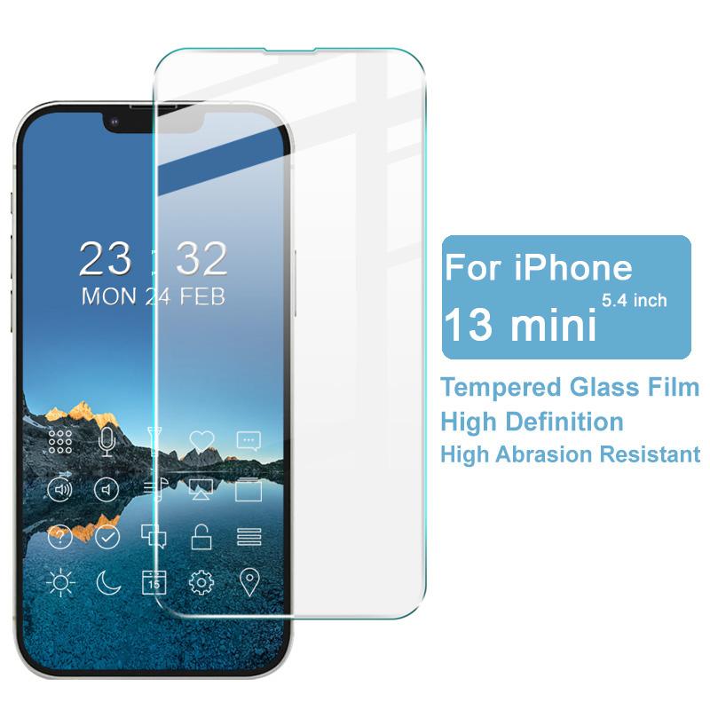 IMAK H Series Shatter-proof Ultra Clear Tempered Glass Screen Protector for iPhone 13 mini 5.4 inch Type A
IMAK H Series Shatter-proof Ultra Clear Tempered Glass Screen Protector for iPhone 13 mini 5.4 inch Type A