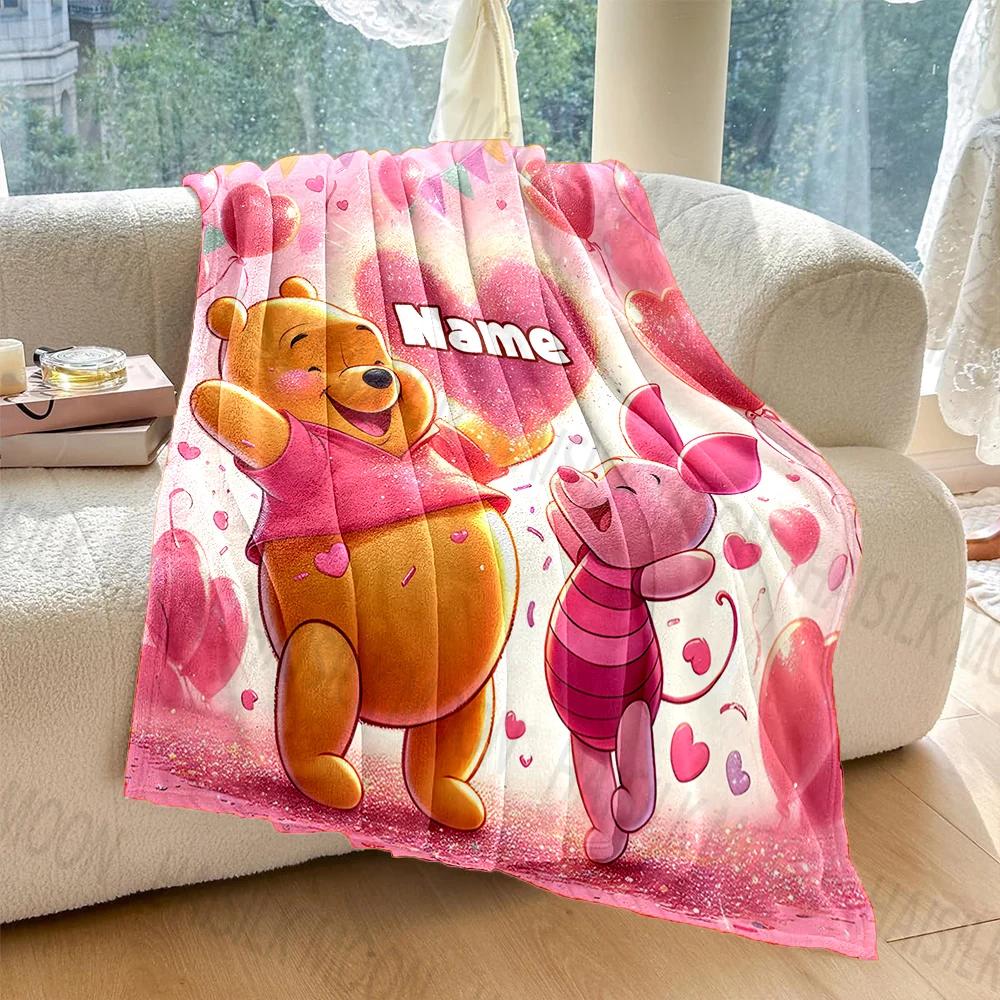 (Memo U Name)1PC Personalized Custom Name Blanket Winnie the Pooh Printed for Sofa Bed Travel Camping Cover Blankets for Gifts 75x90cm
(Memo U Name)1PC Personalized Custom Name Blanket Winnie the Pooh Printed for Sofa Bed Travel Camping Cover Blankets for Gifts 75x90cm