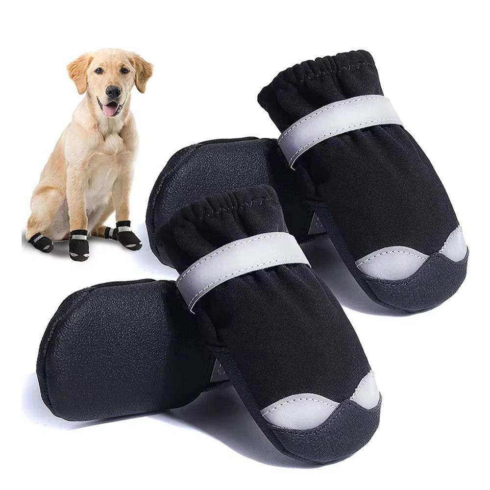 PVC Sole Pet Rain Boots with Reflective Stripe Dog Snow Booties for Small Large Dogs 7 помаранчевий
PVC Sole Pet Rain Boots with Reflective Stripe Dog Snow Booties for Small Large Dogs 7 помаранчевий