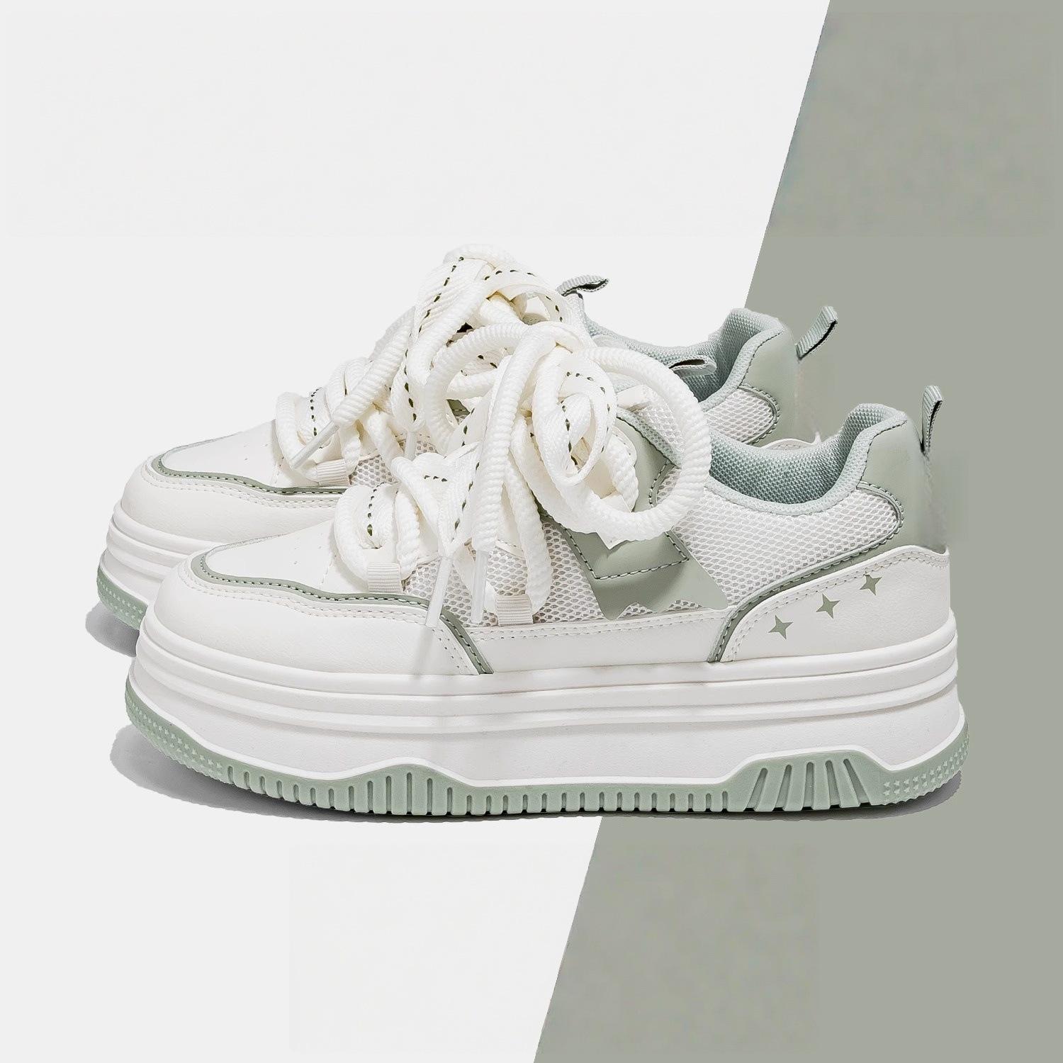 Student versatile platform pink little white shoes women s spring new mesh breathable board shoes casual campus women s shoes 35 зелений
Student versatile platform pink little white shoes women s spring new mesh breathable board shoes casual campus women s shoes 35 зелений