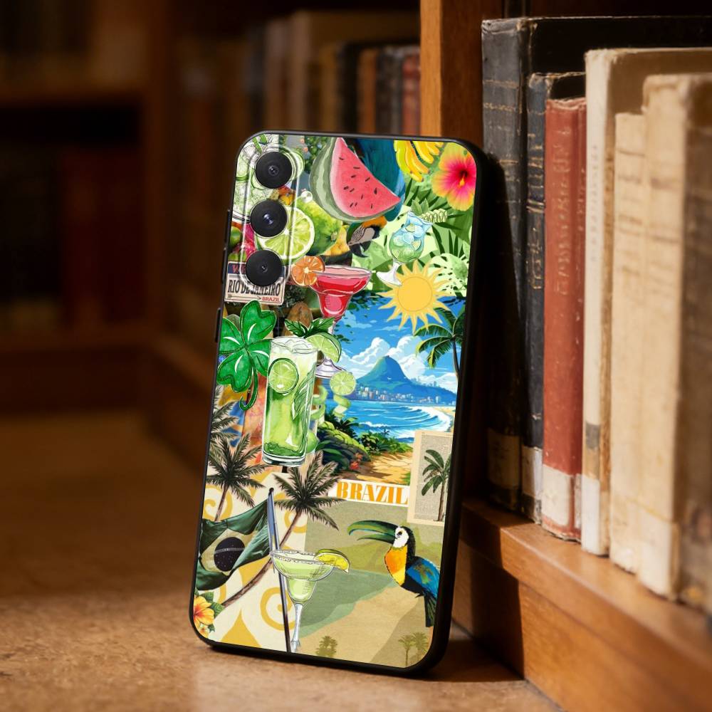 Brazil Brasil Summer Phone Case For Samsung S26,S25,S24,S23,S22,S21,Plus,Fe,Lite,Others Black Cover Samsung S26Plus
Brazil Brasil Summer Phone Case For Samsung S26,S25,S24,S23,S22,S21,Plus,Fe,Lite,Others Black Cover Samsung S26Plus