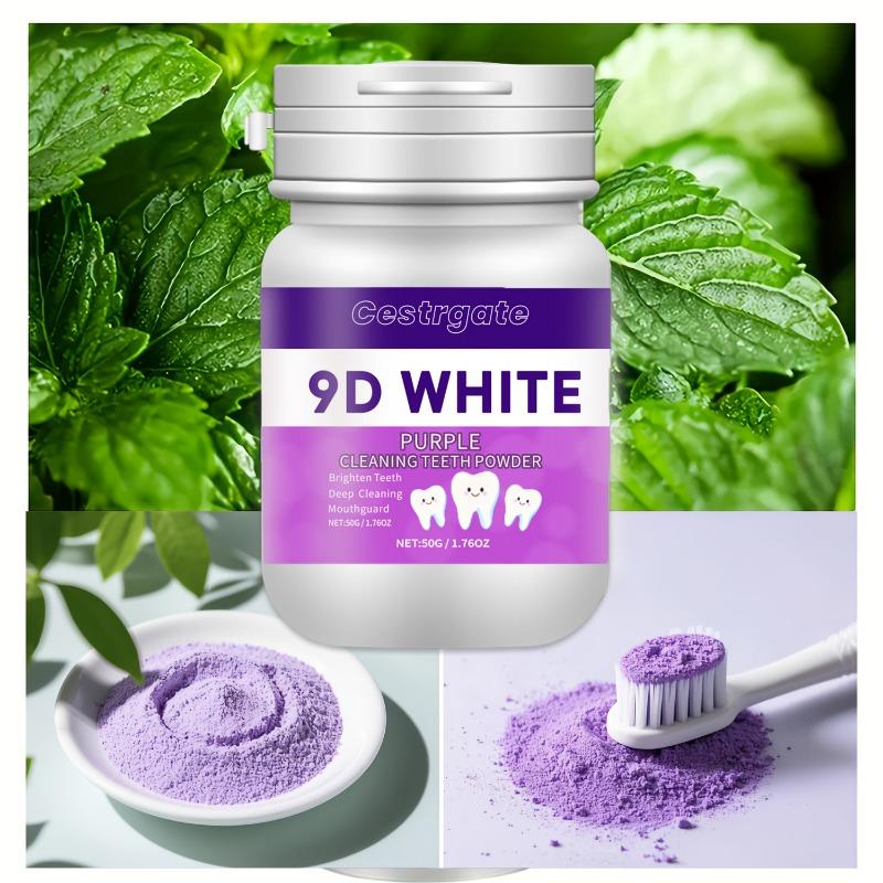 Tooth Powder Freshens Breath Removes Yellowing Smoke Stains Yellowing Bad Breath It Is Gentle in Protecting Gums Teeth 1PCS фіолетовий
Tooth Powder Freshens Breath Removes Yellowing Smoke Stains Yellowing Bad Breath It Is Gentle in Protecting Gums Teeth 1PCS фіолетовий