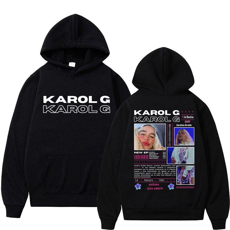 Singer Karol G Bichota Y2k Hoodies Hip Hop Manana Sera Bonito Tracksuit Men Women Casual Harajuku Loose Warm S
Singer Karol G Bichota Y2k Hoodies Hip Hop Manana Sera Bonito Tracksuit Men Women Casual Harajuku Loose Warm S