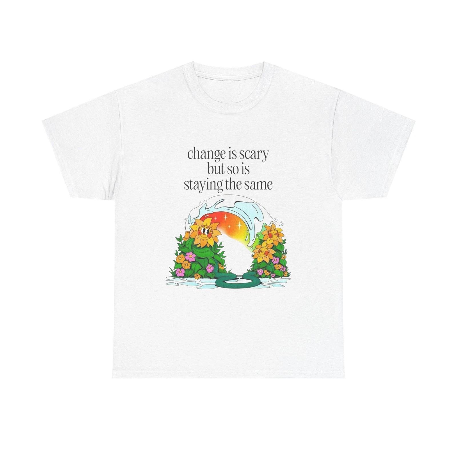 Change Is Scary T-Shirt NEW Gift Unisex Heavy Cotton Tee 4XL
Change Is Scary T-Shirt NEW Gift Unisex Heavy Cotton Tee 4XL